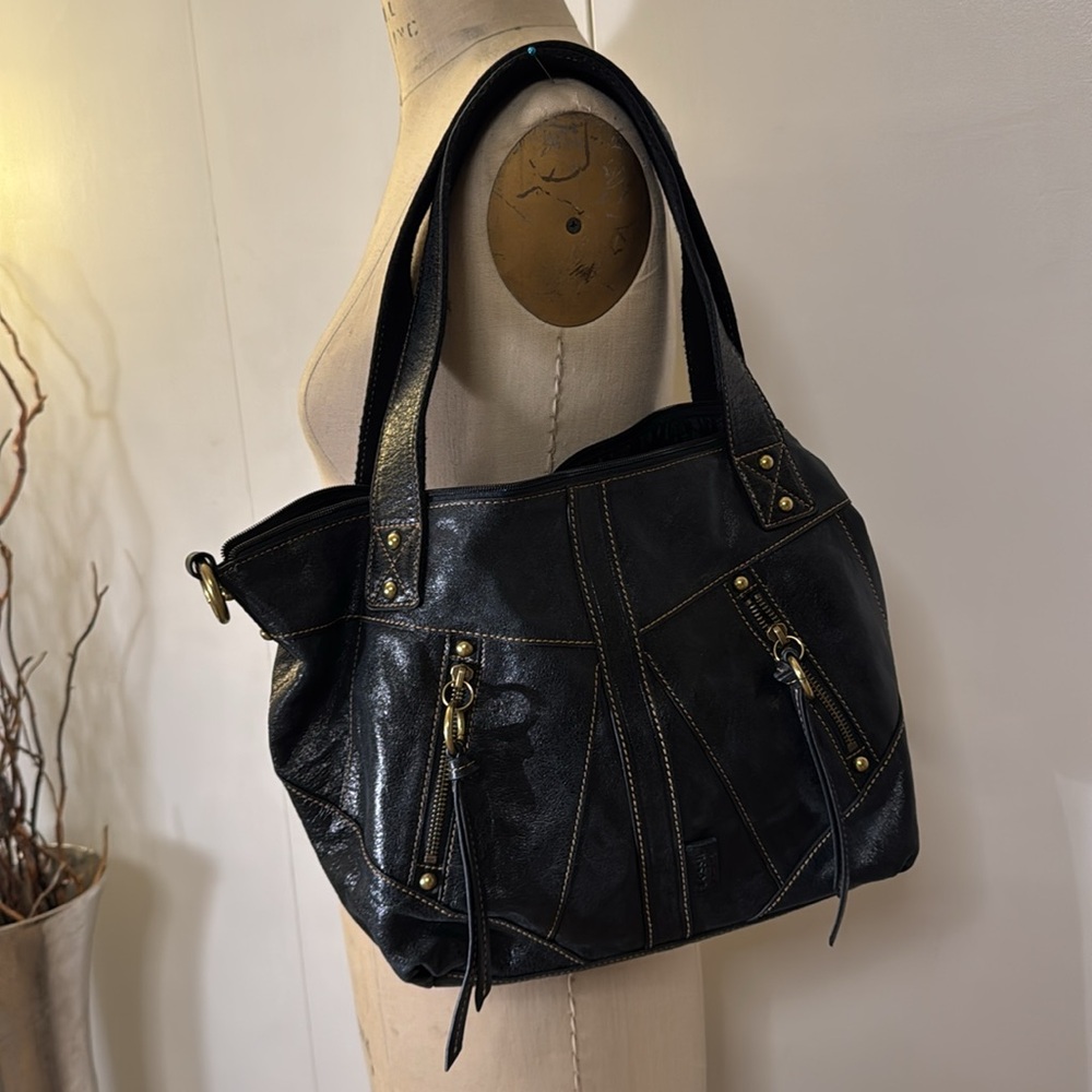 Fossil Black Shoulder Bag